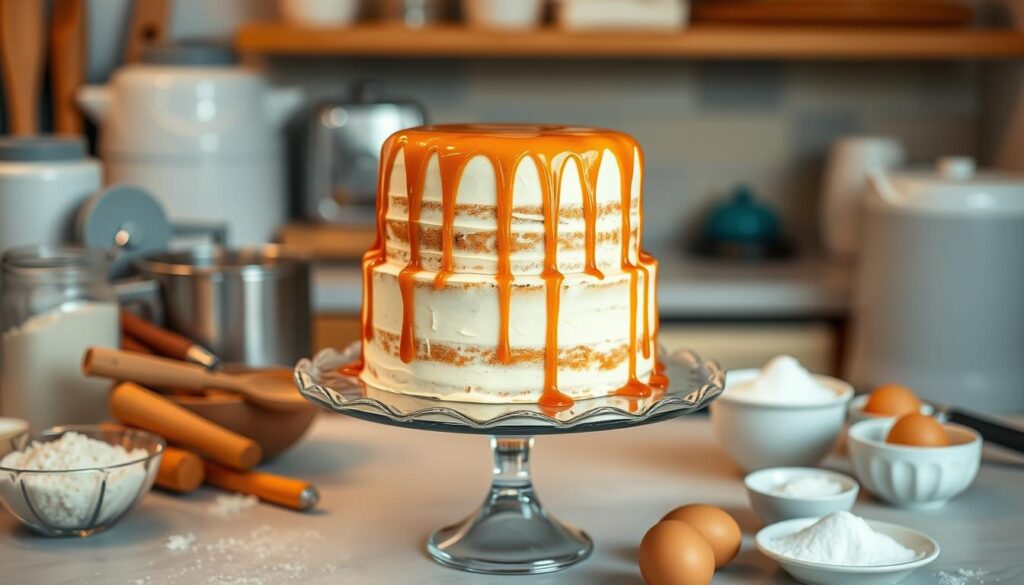 bake dulce de leche cake